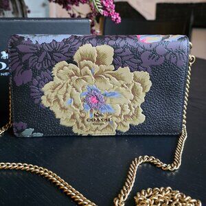 Coach x Kaffe Fassett Limited Edition Callie Chain Clutch